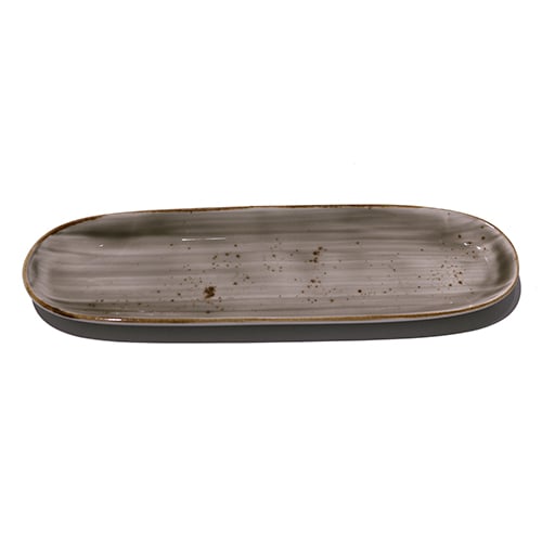 Cerabon Petye Rustic Porcelain Oval Dish L34xW10xH2.5cm, Sparrow