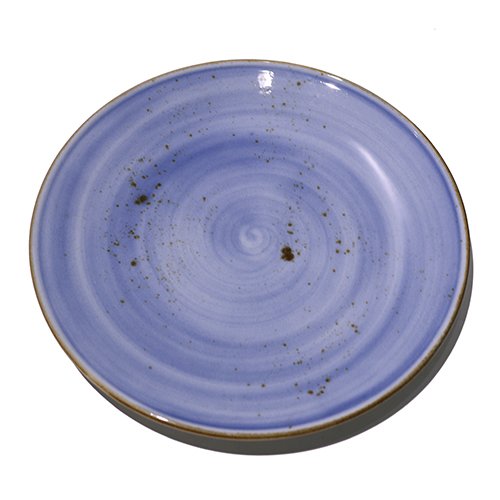 Cerabon Petye Rustic Porcelain Round Plate Ø28xH2.7cm, Indigo