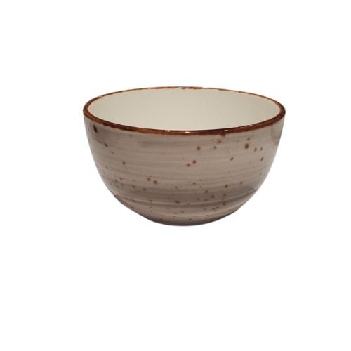 Cerabon Petye Rustic Porcelain Round Bowl Ø14xH8cm, Sparrow