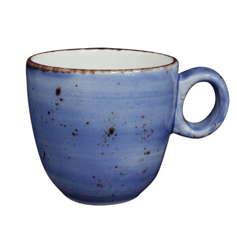 Cerabon Petye Rustic Porcelain Coffee Mug Ø9xH9cm, 10.5oz, Indigo