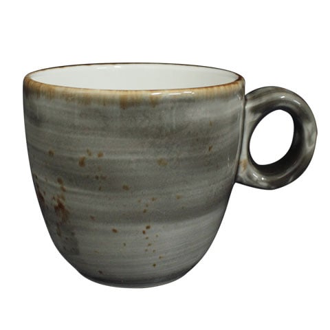 Cerabon Petye Rustic Porcelain Coffee Mug Ø9xH9cm, 10.5oz, Sparrow