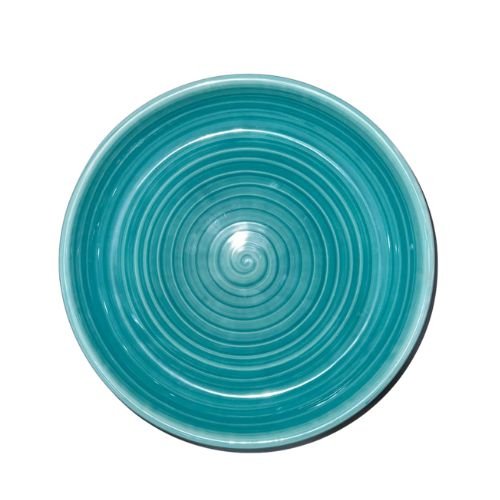 Cerabon Petye Madison Porcelain Round Deep Dish Ø24xH4cm, Blue Mint