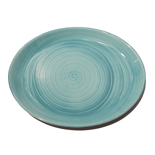 Cerabon Petye Madison Porcelain Oval Deep Dish L27xW20xH4.5cm, Blue Mint