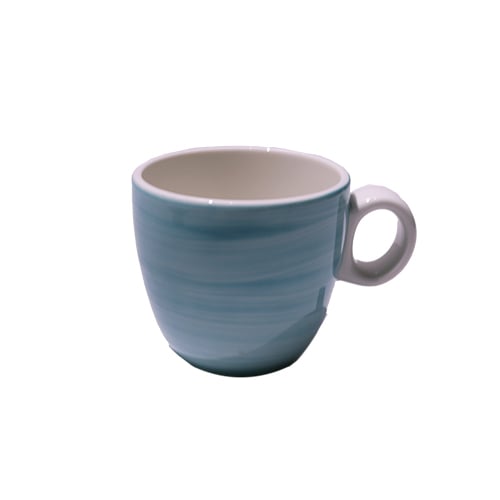 Cerabon Petye Madison Porcelain Coffee Mug Ø9xH9cm, 310ml, Blue Mint
