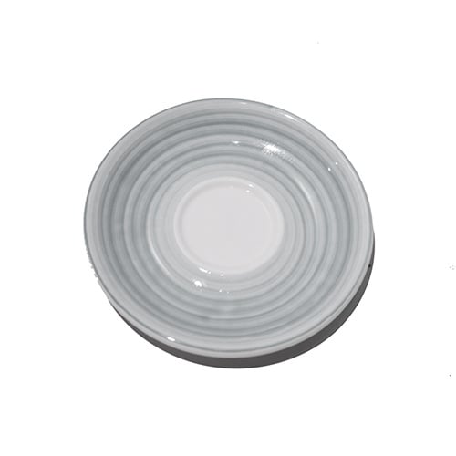 Cerabon Petye Madison Porcelain Saucer For Mug F4-MD-04001-9-DO, Ø15xH2cm, Dove