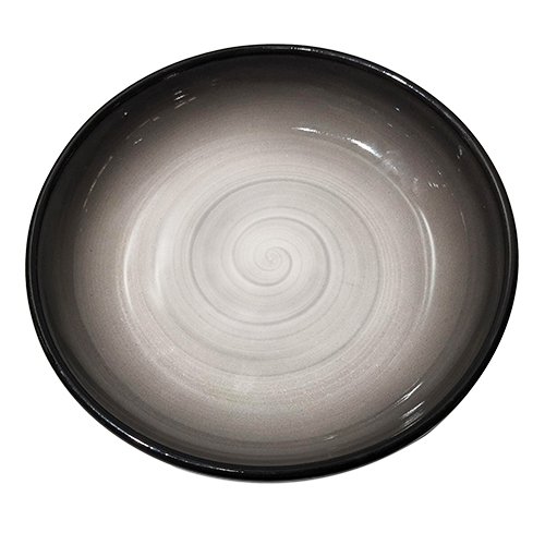 Cerabon Petye Ray Porcelain Deep Plate Ø25.5xH4.5cm, Snow