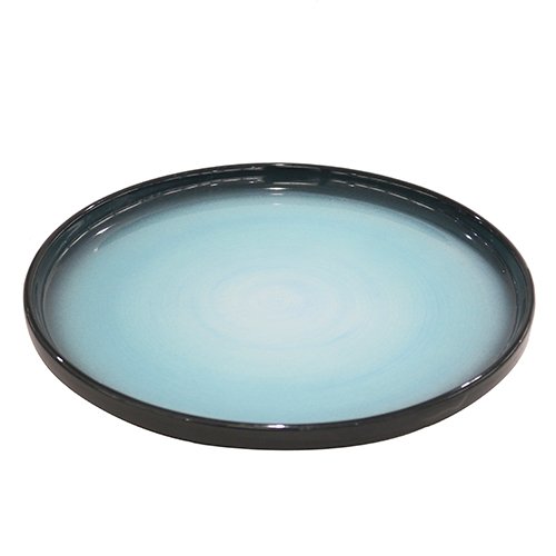 Cerabon Petye Ray Porcelain Round High Rim Plate Ø27.5xH2.5cm, Aurora