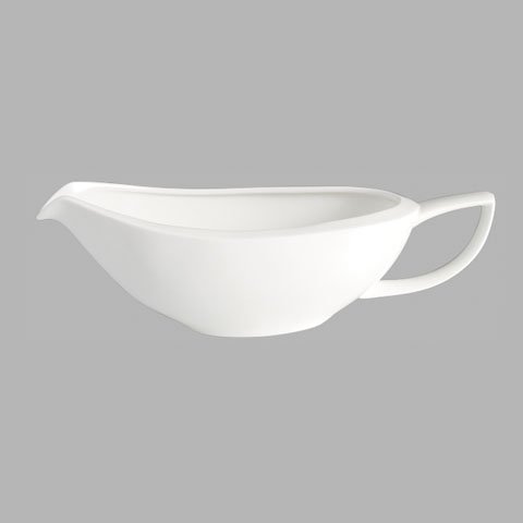 Cerabon Petye Classic Round Porcelain Gravy Dish L16.5xH6.8cm