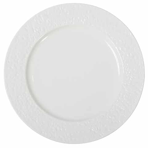 Roca by Cerabon Round Rim Plate withMatte Rim Ø270xH20mm