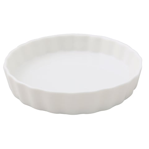 Cerabon Essentials Round Fluted Plate 5"