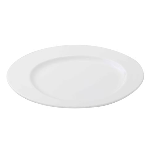 Cerabon Essentials Oval Plate With Semi-Circle Indent 254mm-10"