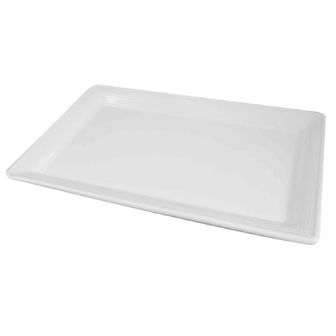 Cerabon Essentials Rectangle Rim Plate L290xW190xH20mm