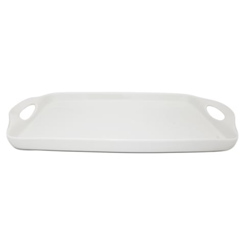 Cerabon Essentials Porcelain Serving Tray With Side Handles L49.5xW29.6xH3.5cm