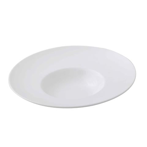 Cerabon Essentials Round Pasta Plate With Matte Rim Ø266xH54mm, White