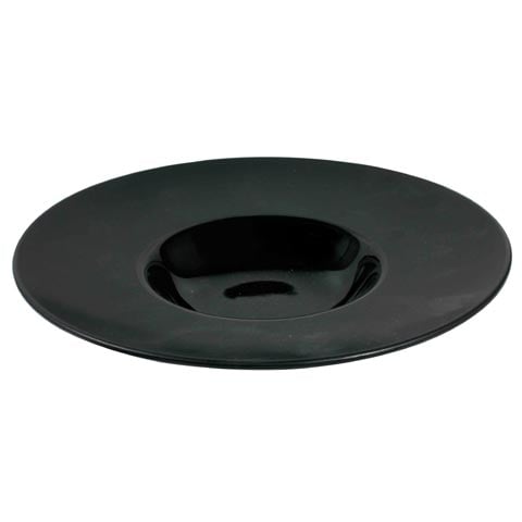 Cerabon Essentials Round Pasta Plate With Matte Rim Ø303xH64mm, Black