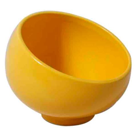 Cerabon Essentials Tapered Spherical Bowl 1750cc, Yellow