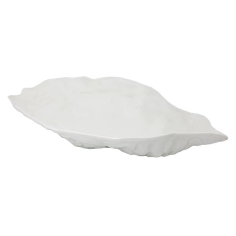 Cerabon Essentials Porcelain Oyster Bowl L38.9xW23.8xH7.7cm, White