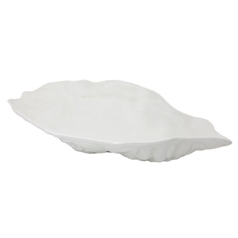 Cerabon Essentials Porcelain Oyster Bowl L50.9xW30.3xH8.6cm, White