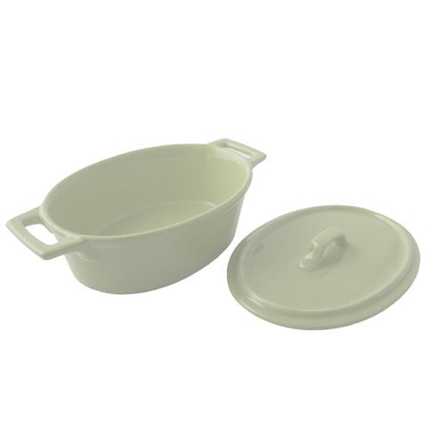 Cerabon Essentials Oval Casserole L191xW112xH80mm, Beige