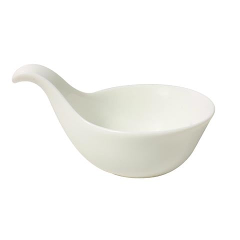 Cerabon Essentials Sauce Bowl With Handle L95xW57xH60mm, 40cc, Hors D'Oeuvre