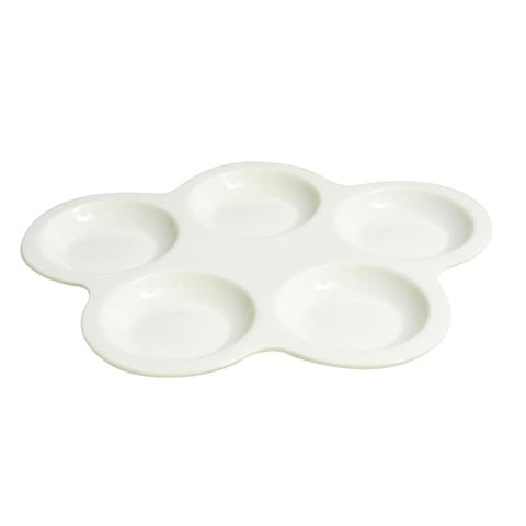 Cerabon Essentials 5-Compt Tray For Condiments, L212xW175xH15mm