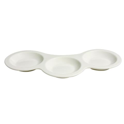 Cerabon Essentials 3-Compt Tray For Condiments, L216xW105xH17mm