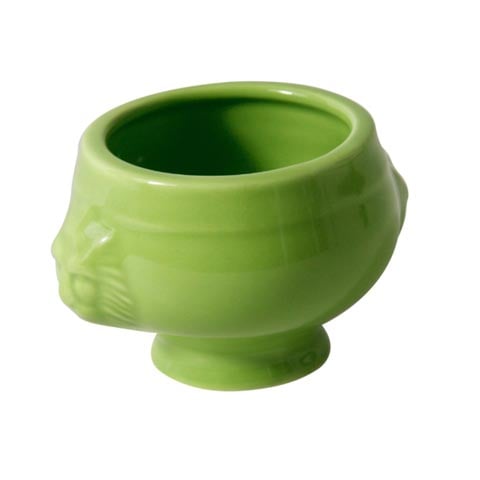 Cerabon Essentials Mini Lion Head Soup Cup 120cc, Green