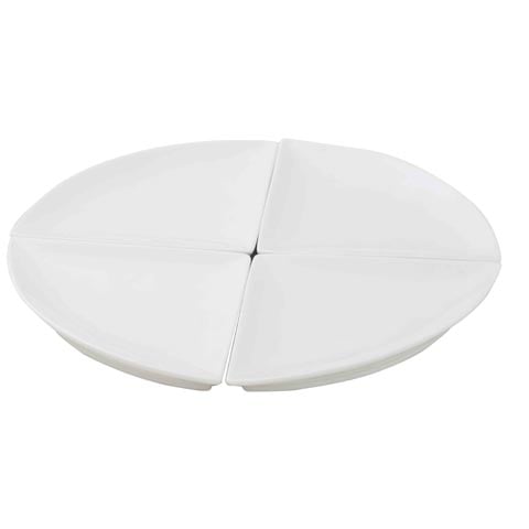 Cerabon Essentials 4 Section Medley Plate, Ø310xH22mm