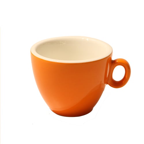 Cerabon Essentials Cappuccino Cup 200ml, Orange