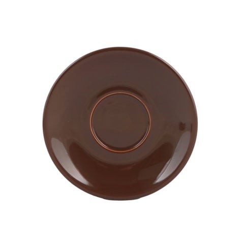 Cerabon Essentials Saucer For Cappuccino Cup #01-7124-11, Brown