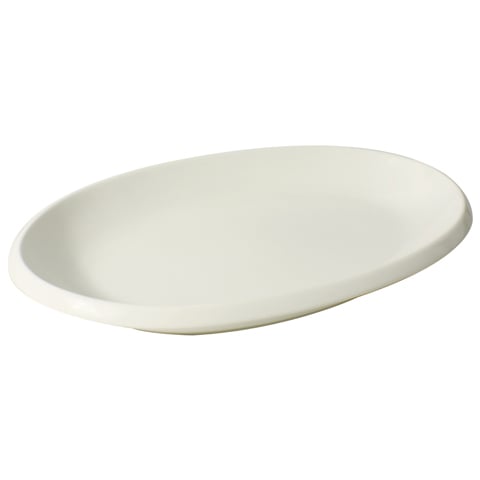 Cerabon Essentials Oval Coupe Plate L380xW237xH44mm, Eclipse Series