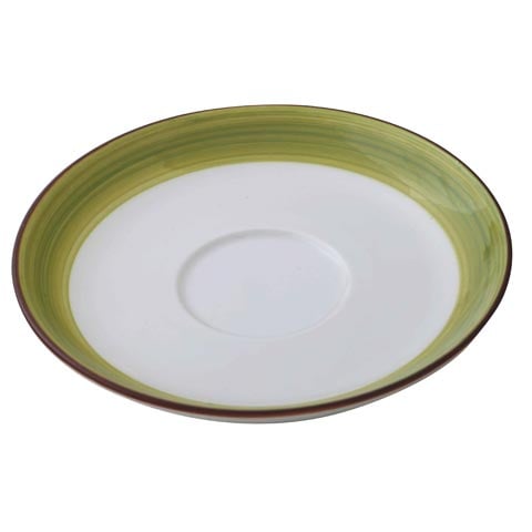 Cerabon Essentials Saucer For #11215, Ø6", Green