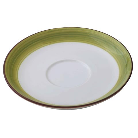 Cerabon Essentials Saucer For #11215, Ø6", Green