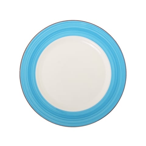 Cerabon Essentials Round Rim Plate Ø8", Blue