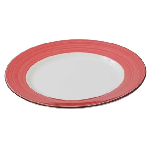 Cerabon Essentials Round Rim Plate Ø8", Red