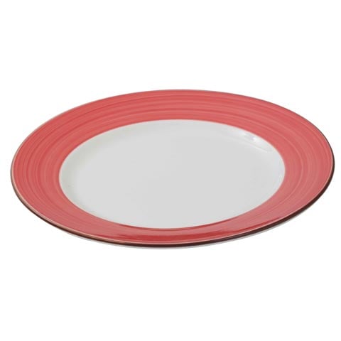 Cerabon Essentials Round Rim Plate Ø10.5", Red