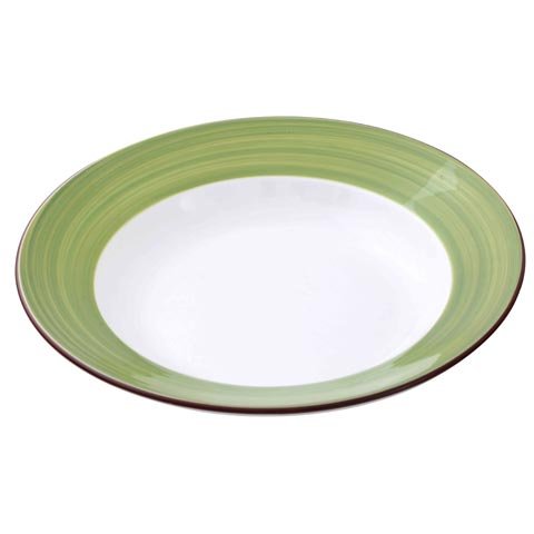 Cerabon Essentials Round Soup Plate Ø9", Green