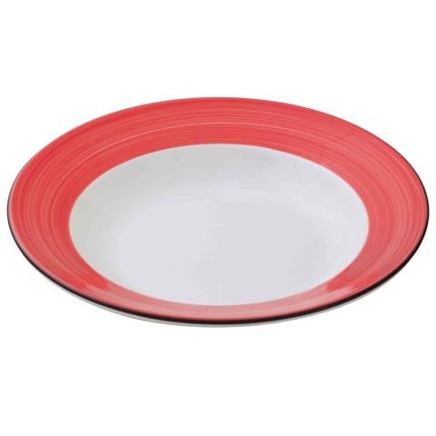 Cerabon Essentials Round Soup Plate Ø9", Red