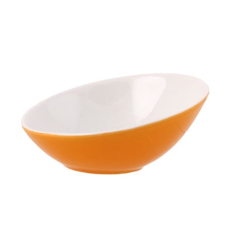 Cerabon Essentials Tapered Round Bowl 50cc, Orange