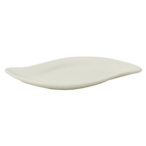 Cerabon Essentials Plate With Hem Lily L163xW83xH13mm