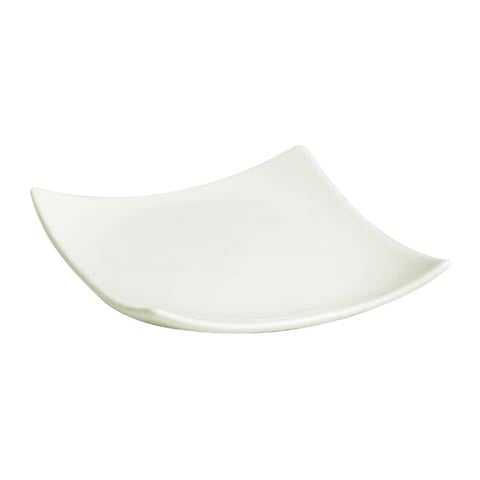 Cerabon Essentials Wave Square. Dish L95xW95xH20mm, Hors D'Oeuvre