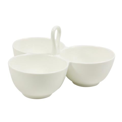 Cerabon Essentials 3 Compartment Bowl With Handle 720cc