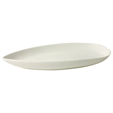 Cerabon Essentials Deep Leaf Plate L460xW203xH48mm, Peach Series