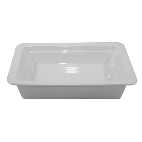 Cerabon Essentials Oblong Porcelain Insert (GN 1/2) For CD-611G-PM L325xW260xH67mm, 3250cc