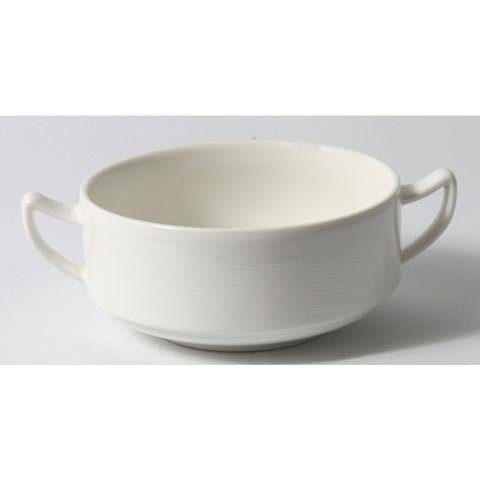 Royal Porcelain Maxadura Silk Soup Cup (Stackable) with 2 Handle 300cc