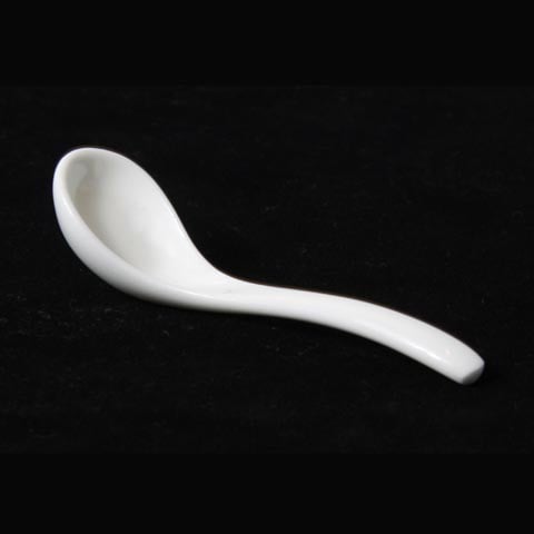 Royal Bone China Chinese Condiment Spoon 2x8cm