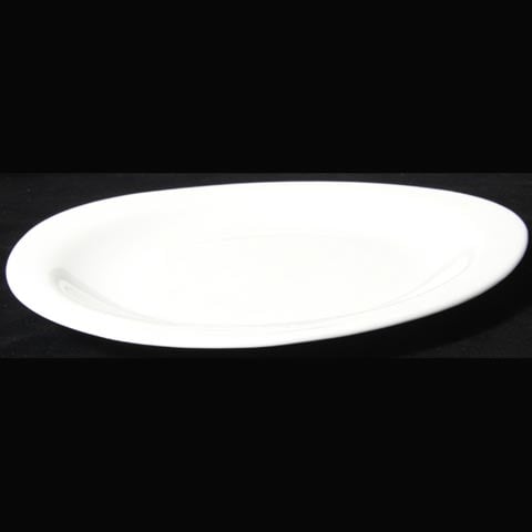 Royal Bone China Verona Triangular Flat Plate 25.5cm