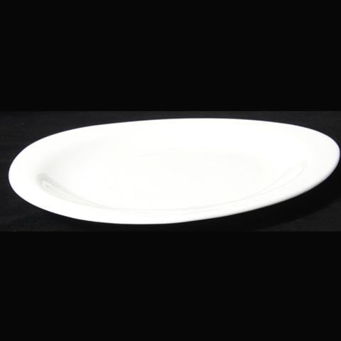 Royal Bone China Verona Triangular Flat Plate 23.5cm