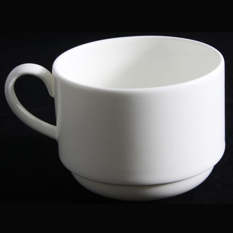 COFFEE CUP STACKABLE, 0.22ltr, ROYAL BONE CHINA, VERONA