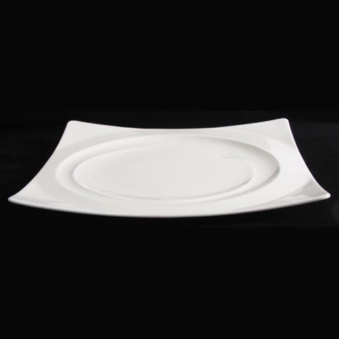 Royal Bone China Tyfoon Square Platter 31.5cm